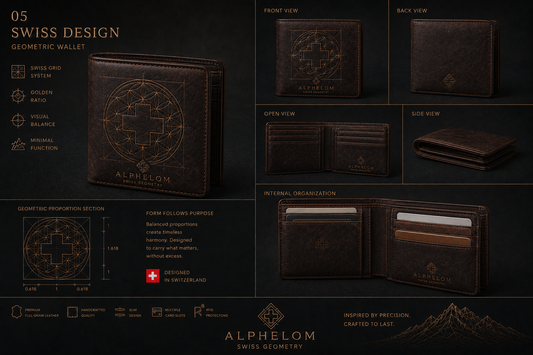 Swiss Design Leather Wallet