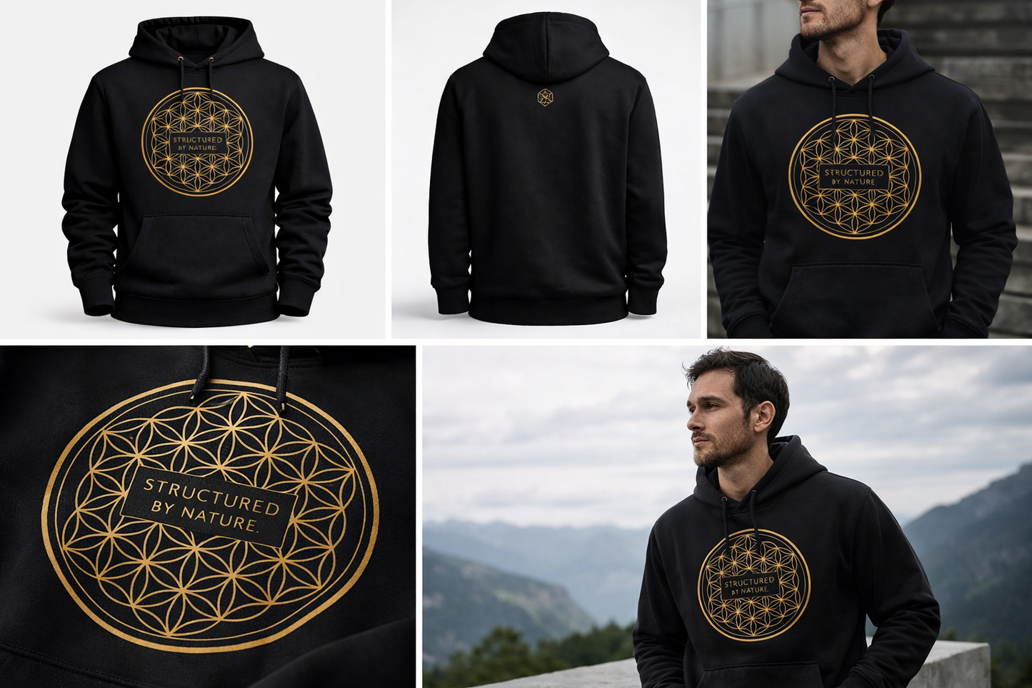 Structured by Nature – Premium Hoodie