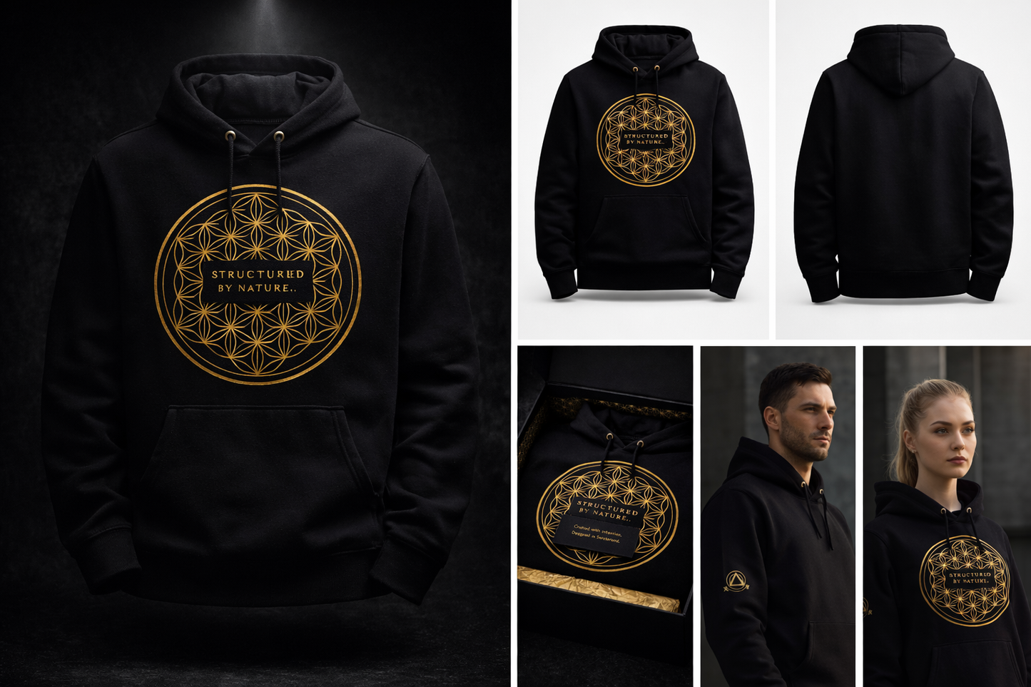 Structured by Nature – Premium Hoodie