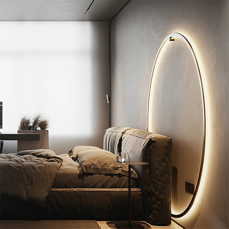 Minimalist Ring Wall Lamp