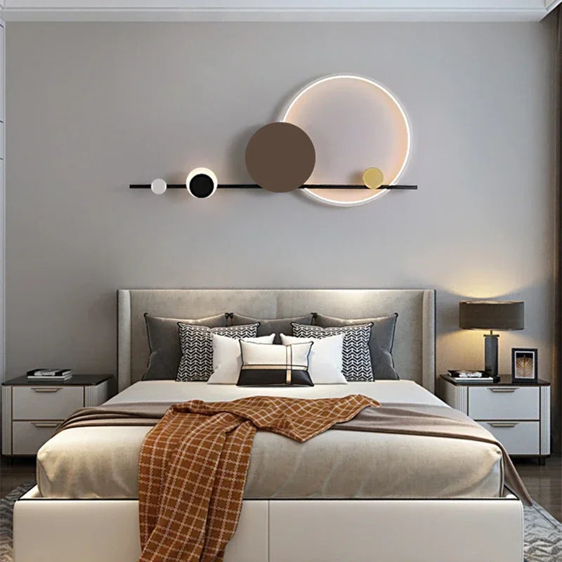 Modern LED Wall Lamp Atmosphere Sconce For Living Room &  Bedroom