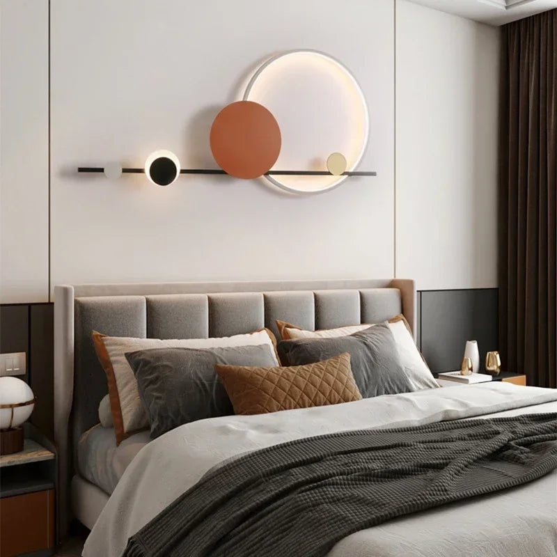 Modern LED Wall Lamp Atmosphere Sconce For Living Room &  Bedroom