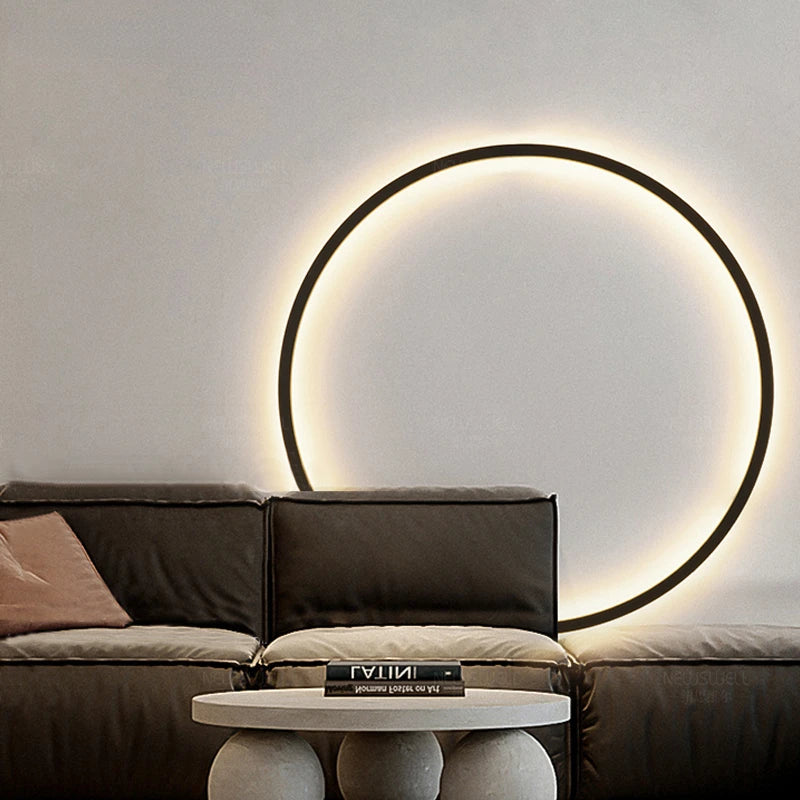 Minimalist Ring Wall Lamp