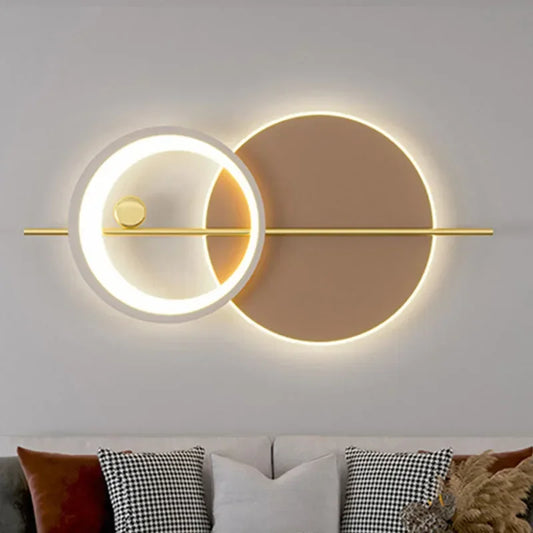 Modern LED Wall Lamp Atmosphere Sconce For Living Room &  Bedroom