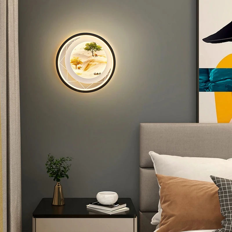 New light luxury wall lamp