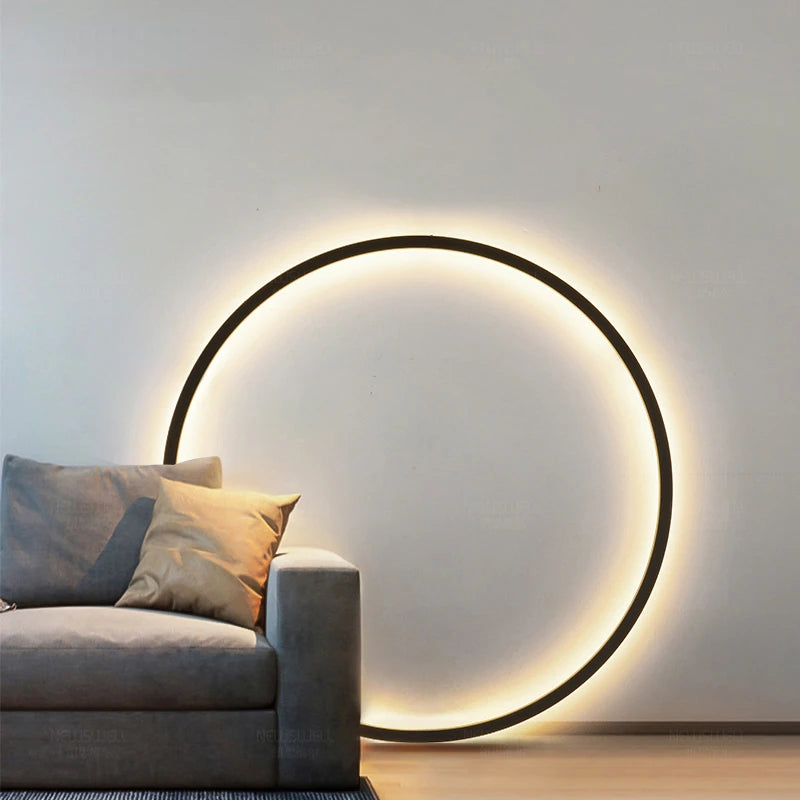 Minimalist Ring Wall Lamp