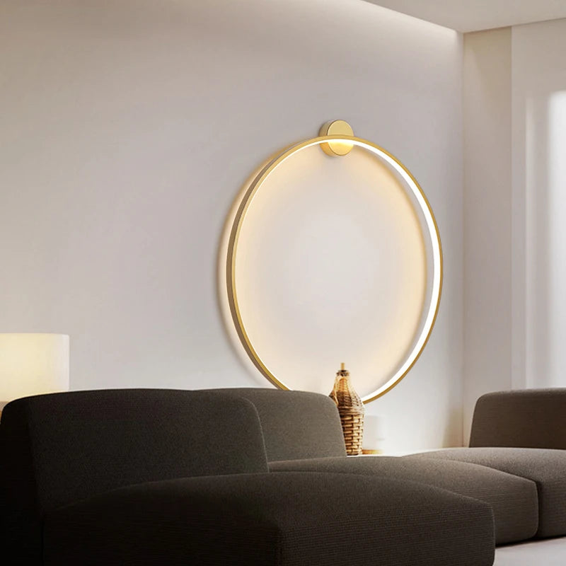 Minimalist Ring Wall Lamp