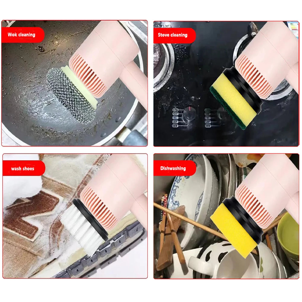 Automatic Wireless USB   Cleaning Brushes