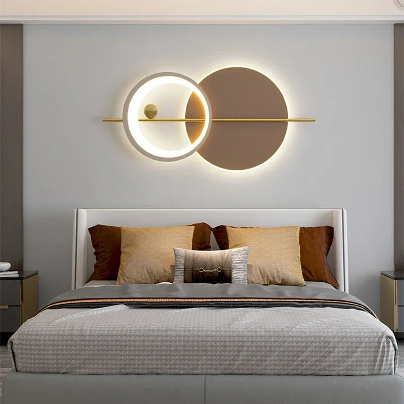 Modern LED Wall Lamp Atmosphere Sconce For Living Room &  Bedroom