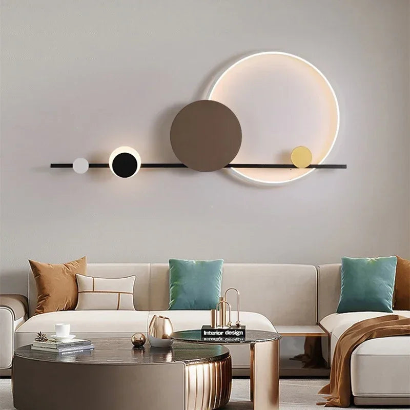 Modern LED Wall Lamp Atmosphere Sconce For Living Room &  Bedroom